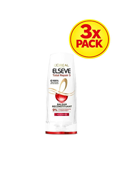 L'Oreal Paris 3x PACK L’Oréal Paris Elseve Balsam Repair, Repair Damaged Hair...