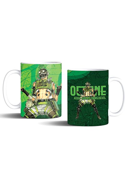 MECKSA Apex Legends Glass Cups | Octane | Espresso Coffee Cup | Tea Cup | Dri...