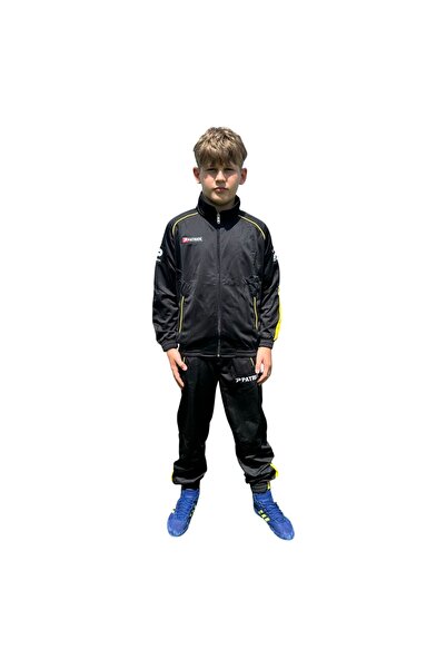 PATRİCK Patrick tracksuit, BLACK-YELLOW, XL PT2