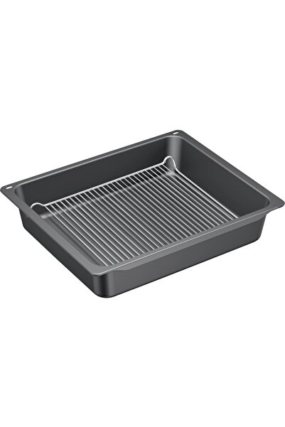 Bosch Professional enameled frying pan with grill 17002738, Ideal for large g...