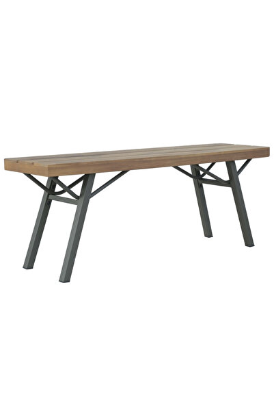 Concept Παγκάκι κήπου, 120 cm, μασίφ ξύλο ακακίας