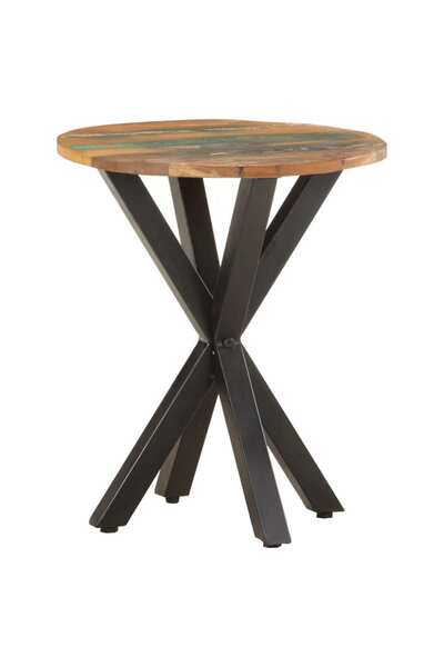 Concept Βοηθητικό τραπέζι, 48x48x56 εκ., από συμπαγές ανακυκλωμένο ξύλο