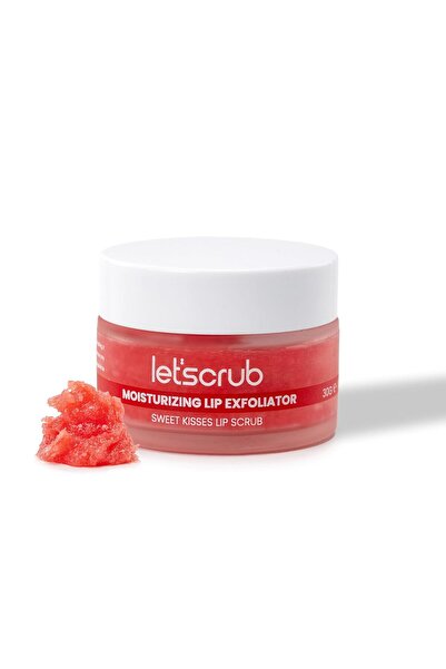 LET'SCRUB Nemlendirici Dudak Peelingi Sweet Kisses Scrub Karpuz Aromalı Şeker...