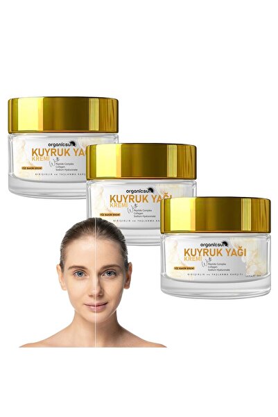 Organicsun Kuyruk Yağı Kremi | Kırışıklık & Yaşlanma Karşıtı Anti Aging Yüz B...