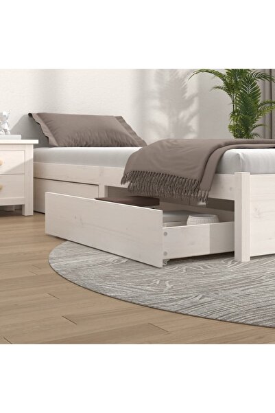 Concept Συρτάρια κρεβατιού, 4 τεμ., από μασίφ ξύλο πεύκου