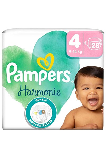 Pampers Harmonie Bebek Bezi İkiz Paket 4 Beden 28 Adet