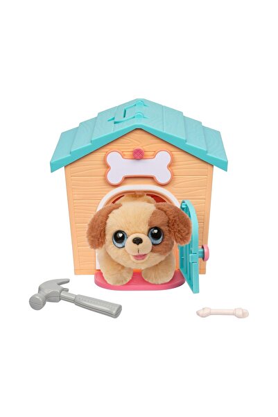 LITTLE LIVE PETS My Puppy's Home Mini Oyun Seti, Turuncu, Bina Köpek Evi Oyun...