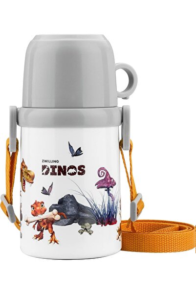 ZWILLING Thermo Isoleerfles Met Beker Draagriem - 380 ml - Dino Marka
