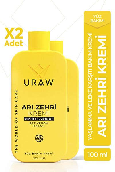 Uraw Arı Zehri Krem Seti | Kırışıklık ve Akne Karşıtı Yoğun Bakım 2’li Set