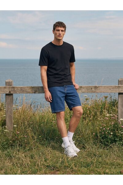 Ltb Basic Regular Black T-Shirt