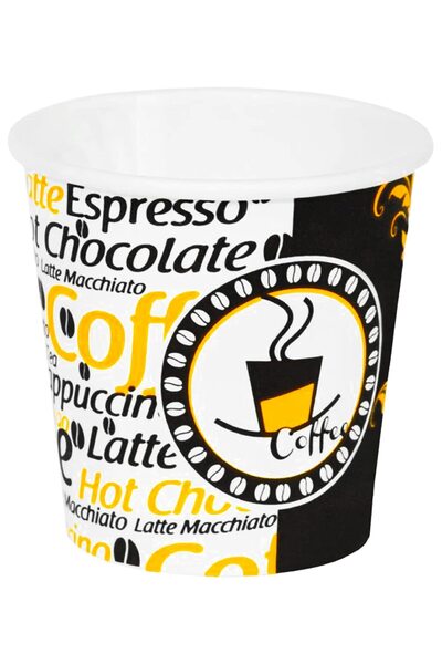 Cup 4 Oz Karton Bardak 100 ml - 300'lü (Espresso, Türk Kahvesi)