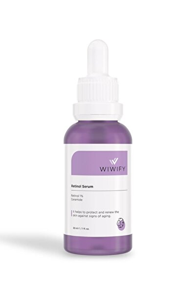 WIWIFY Kırışıklık Karşıtı, Onarıcı, Besleyici Retinol + Vita-a Serum (1% Reti...