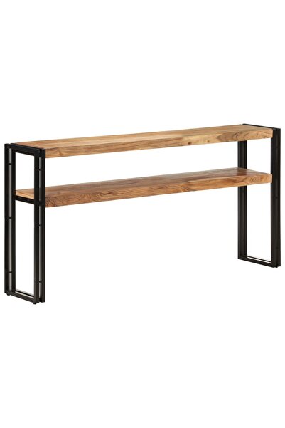 Concept Τραπέζι κονσόλας, 150x30x75 cm, μασίφ ξύλο ακακίας