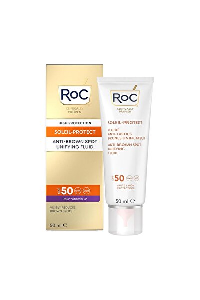 Roc Soleil-Protect Leke Karşıtı Yüz Bakım Kremi Spf50 50 Ml