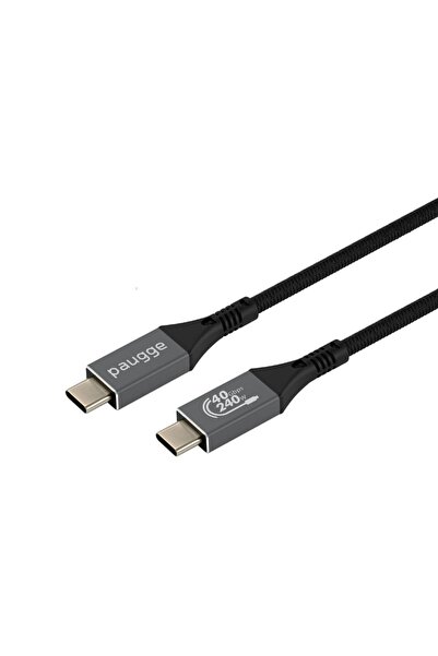 Paugge USB 4 Kablo - 40Gbps, USB C Görüntü, Ses, Data Şarj Kablosu - 8K 60Hz,...