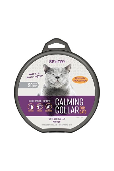 Sentry PET Care Kediler için Sakinleştirici Yaka, Uzun Ömürlü Feromon Yaka Ke...