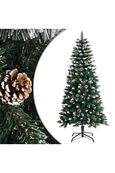 Concept Τεχνητό χριστουγεννιάτικο δέντρο με βάση, πράσινο, 120 cm, PVC