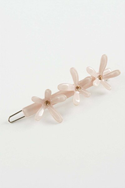Bijuteri Net Flower Stone Clip Buckle