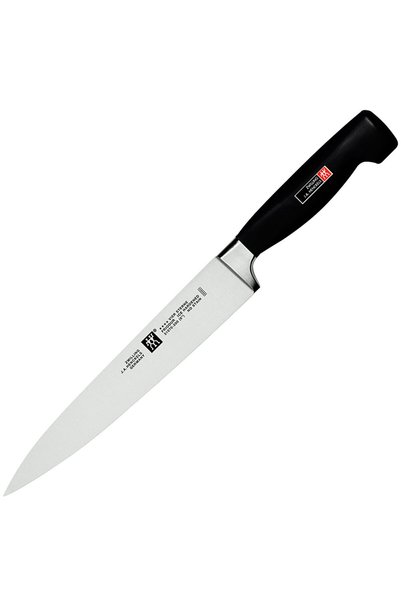 ZWILLING Four Star Dilimleme Bıçağı, Paslanmaz Çelik, Siyah