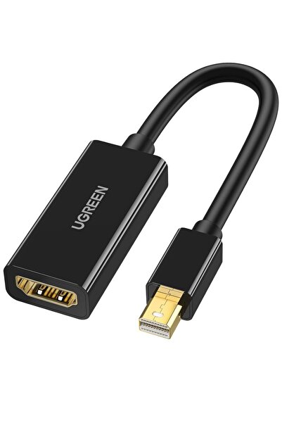Ugreen 4K Mini Displayport HDMI Çevirici Adaptör, Siyah