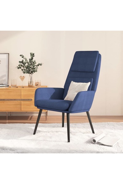 Concept Πολυθρόνα χαλάρωσης, μπλε, ύφασμα