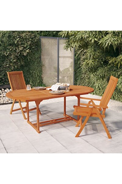 Concept Scaune de grădină pliabile, 2 buc., lemn masiv de eucalipt