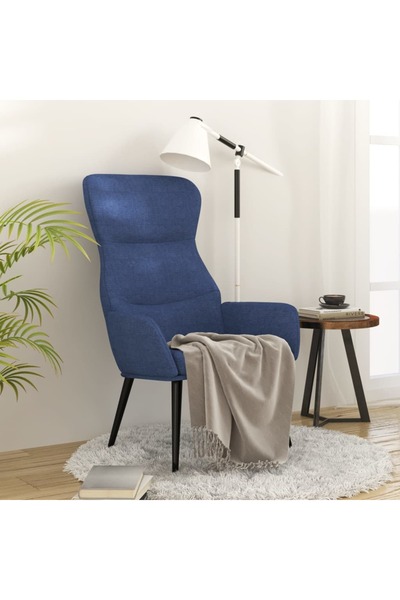 Concept Πολυθρόνα χαλάρωσης, μπλε, ύφασμα