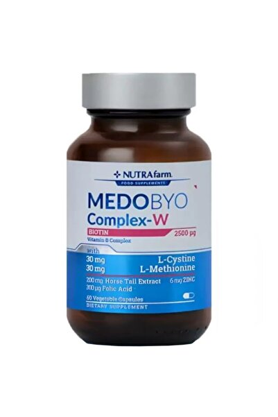 Dermoskin Nutrafarm Medobyo Complex-W - Kadınlar İçin Takviye Edici Gıda 60 K...