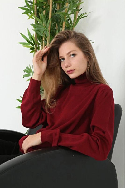 FREEDOM STOREE Women's Full-Length Turtleneck Sweater Long Sleeve Plain Weave...