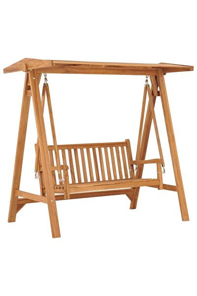 Concept Bancă balansoar, 170 cm, lemn masiv de tec