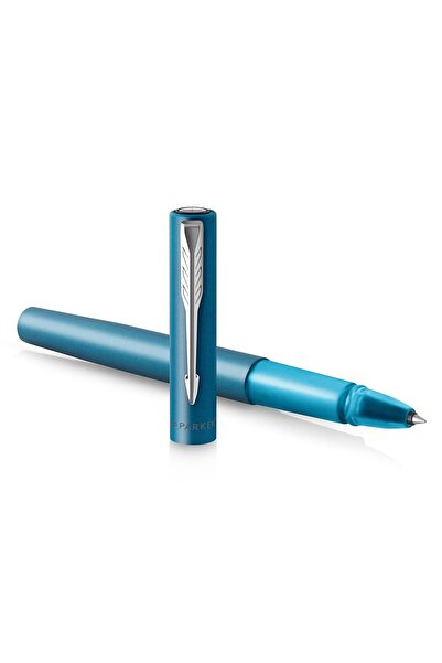 Parker Vector XL tükenmez kalem | Metalik cam göbeği lake pirinç üzerine | Si...