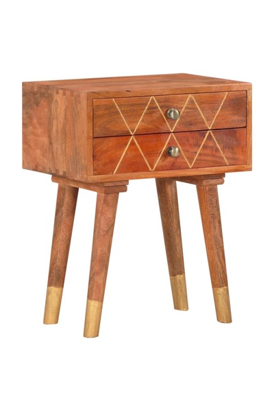 Concept Noptieră, 43 x 30 x 58 cm, lemn masiv de mango