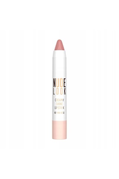 Golden Rose Nude Look Creamy Shine Lips. No:02 Pink Rose 1 Paket