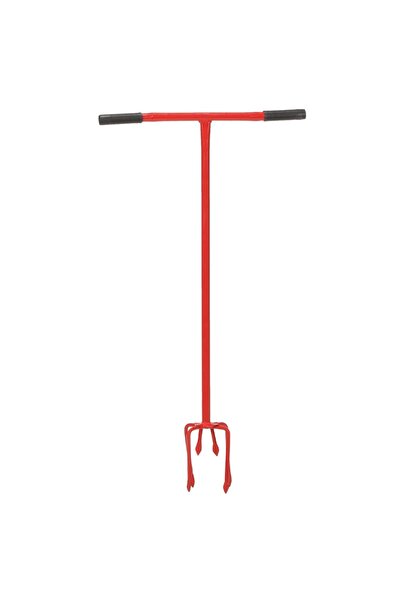 Concept Νύχι κήπου, κόκκινο, ατσάλινο