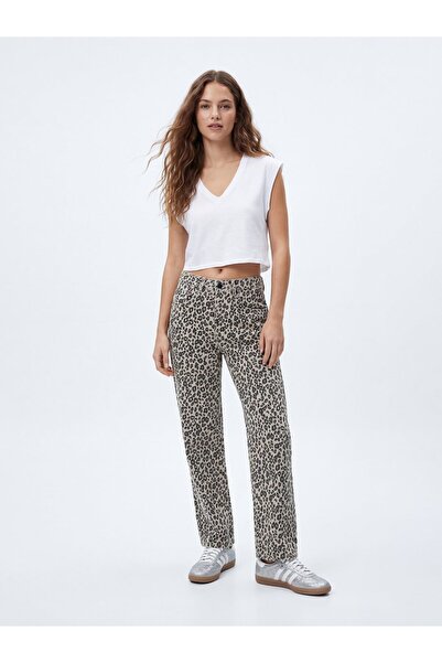 Ltb V-Neck Sleeveless Relaxed White T-Shirt