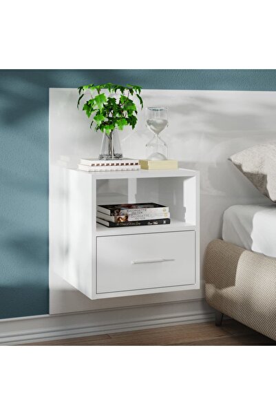 Concept Noptieră de perete, alb extralucios