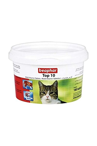 Beaphar Top 10 Kedi Vitamini - 180 Adet