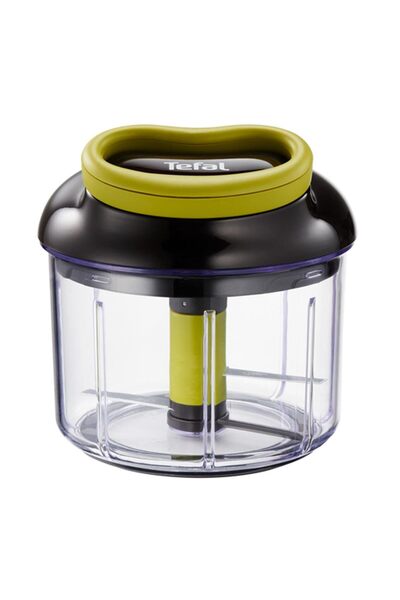 TEFAL Rondo Manuel Doğrayıcı 900ml | Yeşil-Siyah | Sebze Soğan Doğrayıcı| Pra...
