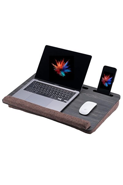 Vigo Wood - LS021 Minderli 15,6" ve 17,3" Laptop Sehpası