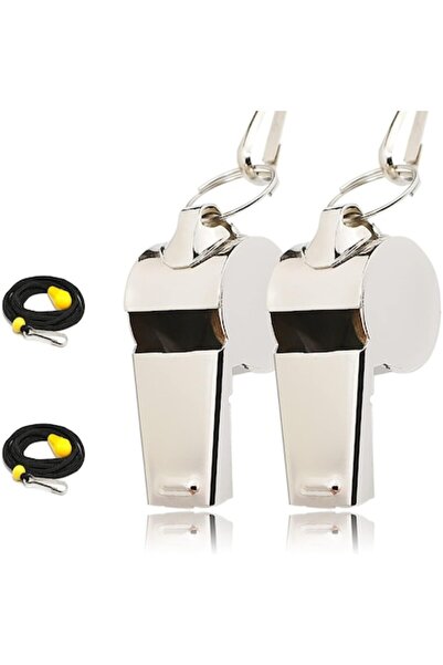 OEM Set of 2 Stainless Steel Whistles