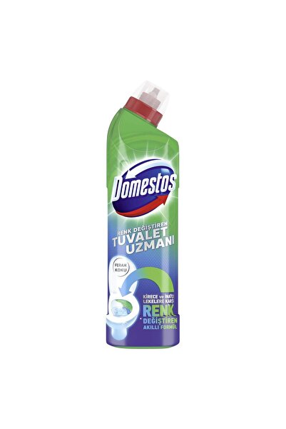 Domestos Tuvalet Temizleyici Renk Değiştiren Tuvalet Uzmanı Kireç Çözücü 750 ...