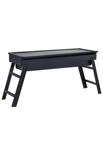 Concept Grătar de camping portabil, 60 x 22,5 x 33 cm, oțel