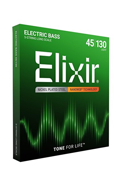 14202 Nanoweb Light 5 Telli Bas Gitar Teli (45-130)