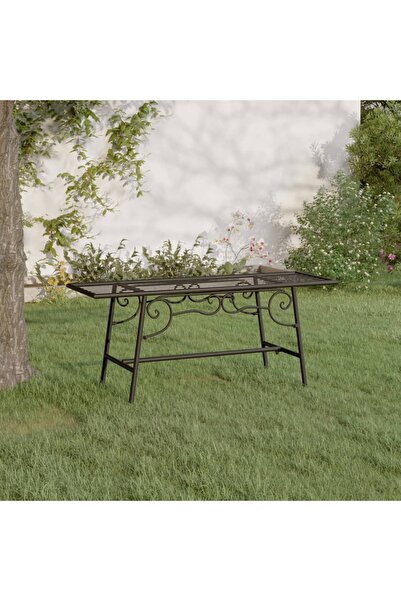 Concept Παγκάκι δέντρου, μαύρο, 110 cm, ατσάλι