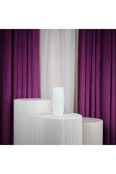 Yarn World White Plastic Flower Vase 13