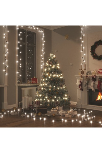 Concept Εγκατάσταση με 300 LED, ψυχρό λευκό, 30 m, PVC