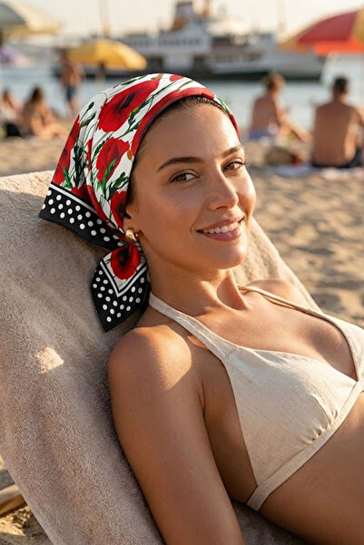 Ritagarcia Bandană multifuncțională cu model - Eșarfă pentru păr, gât, geantă...