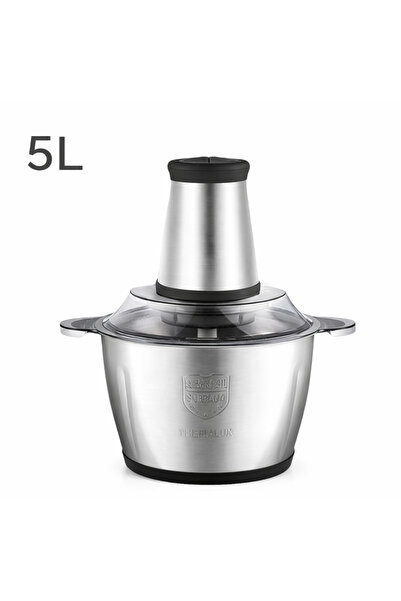 OEM Tocător electric 5L, bol din oțel inoxidabil, motor din cupru 1000W, 5 la...