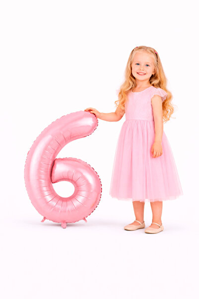 Yusuf Dirik YD Party Supplies Foil Number Balloon 6 Number 76 cm 34 Inch