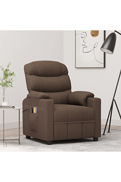 Concept Fotoliu de masaj electric, maro, material textil